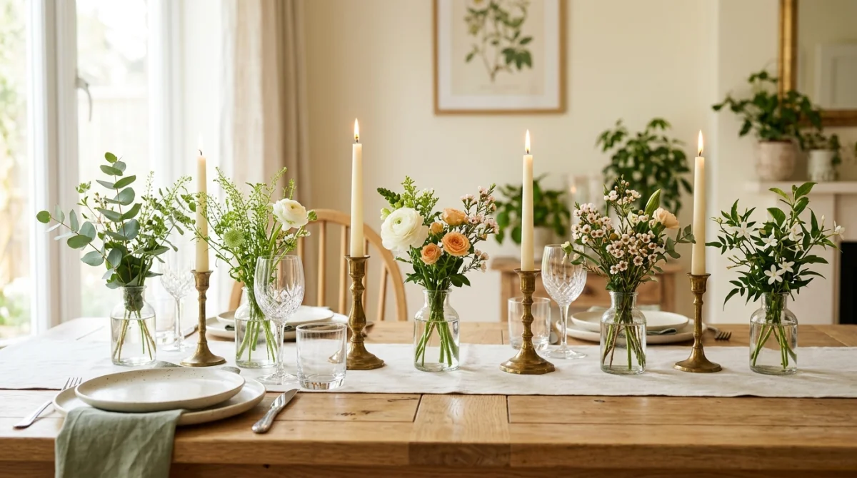 Décoration de table élégante et intemporelle